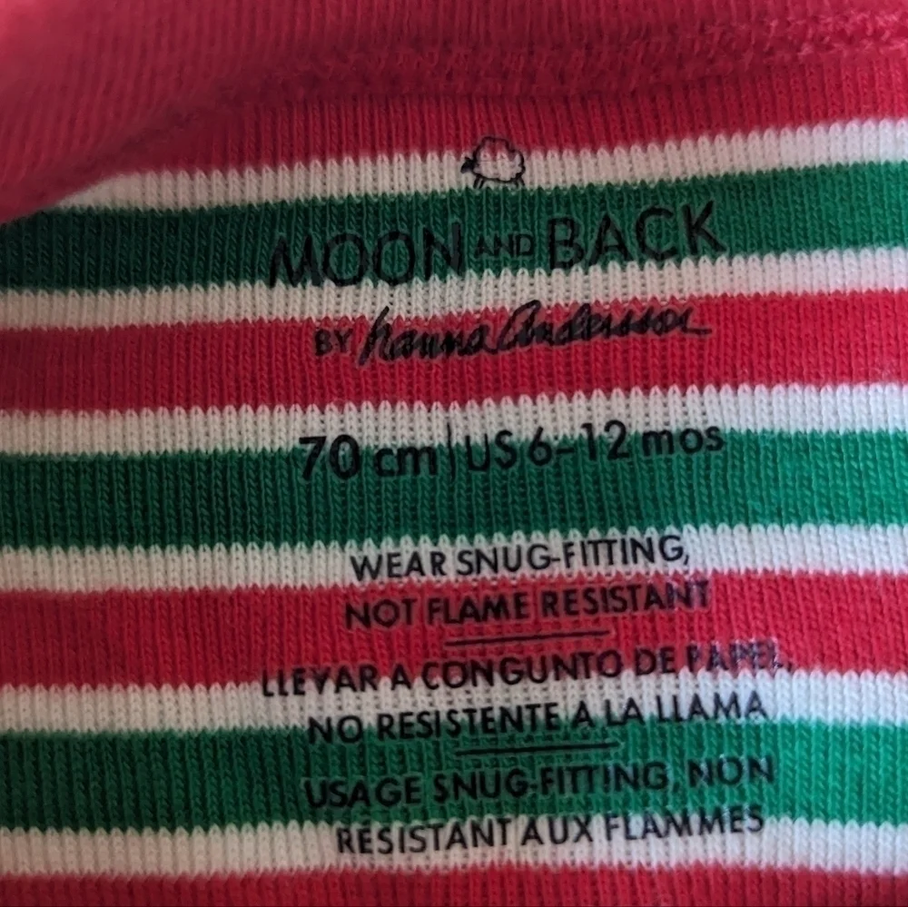 Baby Christmas Pajamas 6-12M